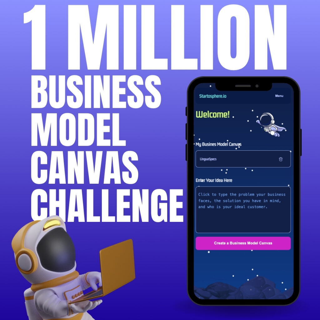 1 million business model canvas challenge