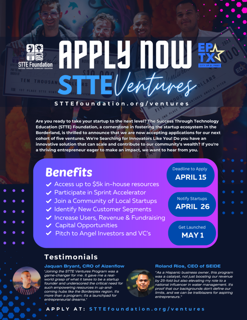 STTE Foundation Ventures Program